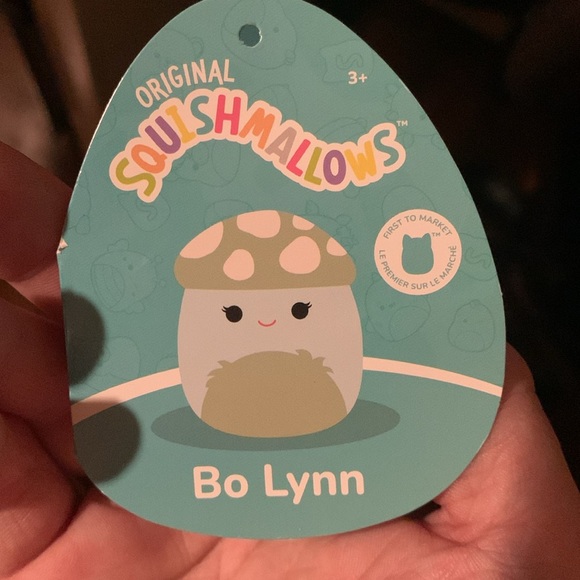 Bo Lynn mushroom squishmallow (first to market tags ) - Picture 2 of 7